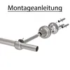 MDEKOR Wandträger 1-läufig Weiß Glänzend R Wandhalter mit Produktbild-Vorschau 12