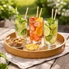 ORION Serveertablet van bambushout, rond houten bord met Productafbeelding-voorbeeld 8