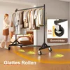 HOKEEPER Portemanteau commercial avec pied en Z, capacité Voir les images du produit 6