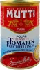 A close-up of a tin can of Mutti tomatoes. Produktbild-Vorschau