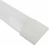 A close-up, angled view of a white LED light bar with a white end cap. Podgląd zdjęcia produktu
