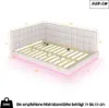 okwish Polsterbett 140×200 mit LED und USB Steckdos, Produktbild-Vorschau 7