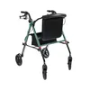 Rollator grün 7,2 kg faltbar, 60 cm breit, pannensichere 8 Produktbild-Vorschau 4