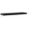 vidaXL Étagères suspendues 2 pcs. noir 120x20x3,8 cm Voir les images du produit 6