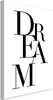 Vliesstoff Leinwandbild - Black Dream (1 Part) Vertical Produktbild-Vorschau 1