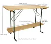 DEGAMO Biertisch Bartisch Stehtisch BAMBERG 113cm klappbar Produktbild-Vorschau 7