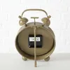 Tischuhr Orleans Material Metall Hellbraun H 13cm Produktbild-Vorschau 8