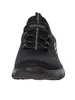 A front view of a black Skechers sneaker. Produktbild-Vorschau