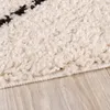 Volero - Hochflor Läufer - Grand Lines Creme Schwarz - Produktbild-Vorschau 4