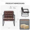 Designerski fotel COLAMY, wygodny tapicerowany fotel z Podgląd zdjęcia produktu 7