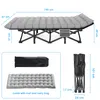 Lit de camp portable avec matelas, lit de camp pliable Voir les images du produit 4