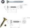 Spanplattenschraube Dresselhaus JD-79 mit Torx Antrieb gelb Produktbild-Vorschau 2