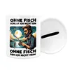 Ohne Fisch schlafe ich nicht ein Angler Spardose Fischerei Produktbild-Vorschau 3