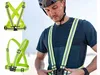 Szelki Odblaskowe Regulowane Na Rower Do Biegania - Żółte Podgląd zdjęcia produktu 6