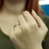 0,35 Carat Solitär Diamantring 14 Karat Weißgold - 55 Produktbild-Vorschau 1