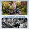 Carrello da giardino COSTWAY fino a 135 kg, seduta da Anteprima dell’immagine prodotto 8