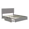 INONEFT Polsterbett Doppelbett 160x200cm mit 4 Schubladen, Produktbild-Vorschau 9