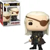 A Funko Pop! vinyl figure of Aemond Targaryen from House of the Dragon, shown both in its packaging and as a standalone figure. Produktbild-Vorschau