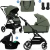 Passeggino Kinderkraft Yoxi 3in1 con navicella e seggiolino Anteprima dell’immagine prodotto 20