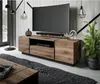 TV skříňka ONYX LOFT 158 cm Flagstaff dub Systém Náhled obrázku produktu 1