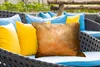 MuchoWow® Outdoor Kissen - Eisen - Rost - Gold - Metall - Produktbild-Vorschau 4