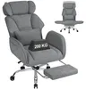 HOFFREE Ergonomiczne krzesło biurowe z kółkami, szerokie Podgląd zdjęcia produktu 1
