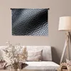 MuchoWow® Wandteppich Wandbehang Leder - Textur - Schwarz - Produktbild-Vorschau 5
