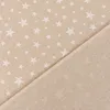 Weihnachtstischdecke Leinenlook Basic Star Sternchen natur Produktbild-Vorschau 6