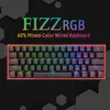 Redragon K617 RGB Mechanische Gaming-Tastatur mit 61 Tasten Produktbild-Vorschau 5