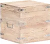 vidaXL Truhe 40x40x40 cm Akazie Massivholz Produktbild-Vorschau 4