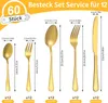 Besteck Set, 60-teiliges Besteckset für 12 Personen mit Produktbild-Vorschau 3