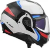 LS2 FF910 Advant II Triple white blue red S Podgląd zdjęcia produktu 5