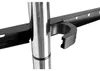 Support sur pied écran TV  49"- 70", chrome Voir les images du produit 10