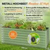 TTL GARDEN Meadow XL HIGH Hochbeet 250x90x80cm Metall Produktbild-Vorschau 2