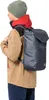 A person wearing a backpack. Anteprima dell’immagine prodotto