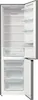 An open refrigerator with its interior shelves and drawers visible. Produktbild-Vorschau