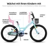 Joystar meisjesfiets, 20 inch, met poppenstoeltje en Productafbeelding-voorbeeld 2
