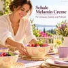 Melamin Schüssel 500ml Ø15cm Creme Vanille Bowl mit Muster Produktbild-Vorschau 8