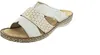 Rieker Ciabatta da donna Bianco/Oro Anteprima dell’immagine prodotto 5