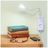 LED Steckdosenlampe dimmbar Steckerleuchte flexibel Nachtlicht mit USB-C SEBSON Produktbild-Vorschau