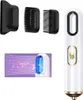 A collection of hair dryer attachments and a hair dryer. Produktbild-Vorschau
