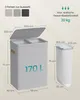Product dimensions and color options for a laundry basket. Produktbild-Vorschau