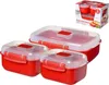 Sistema Microwave-Heat & Eat Mikrowellen-Brotdosen Set, 3 Produktbild-Vorschau 8