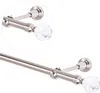Gardinenstange 400 cm 1-läufig, Edelstahl-Look Produktbild-Vorschau 2