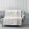 XXL Kuscheldecke Felloptik 180x220 Plüsch Tagesdecke Produktbild-Vorschau 1