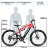 E-Bike 250W BAFANG Motor Herren Damen Elektrofahrrad 48V Produktbild-Vorschau 8