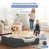 ELONEO Orthopedisch hondenbed, maat L - Grijs Productafbeelding-voorbeeld 9