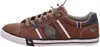 A single brown sneaker is shown against a white background. Produktbild-Vorschau