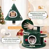 Kratzbaum COSTWAY, 127 cm, choinkowy, z gwiazdkami i Podgląd zdjęcia produktu 6