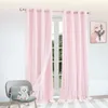 2 rideaux opaques Rideaux thermiques double couche avec Voir les images du produit 9